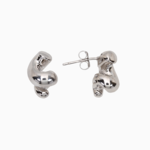 серебряные серьги без камней 57207384